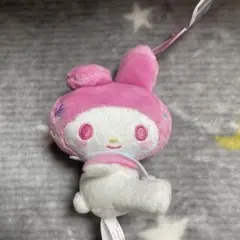 モンチッチ×マイメロディ・クロミ おすわりぎゅっとマスコット　 マイメロディ