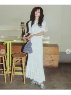 ココディール COCODEAL ティアードマーメイドスカート サイズ1 S