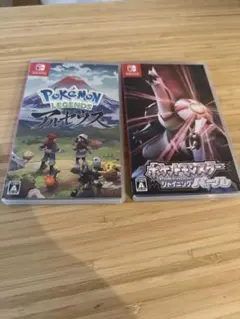 【セット】 ポケモン アルセウス&シャイニングパール switch