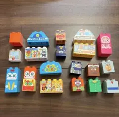 アンパンマン ブロックラボ アンパンマンとパトカーブロックセット