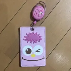 USJ セサミストリート モッピー パスケース リール付き