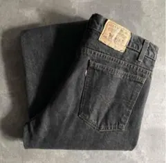 【美品】90s Levis 517 先染め ブラック デニム W36 L31