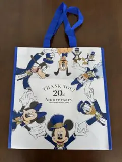 【新品】東京ディズニーリゾート店 20周年 ショッピングバッグ