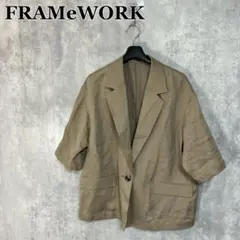 FRAMeWORK 25SS ハーフスリーブジャケットのサムネイル