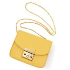 GRL チェーン　ショルダー マルチポシェット　バッグ　グレイル