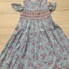 ケイトスペード　ボタニカル　オフショル　ワンピース