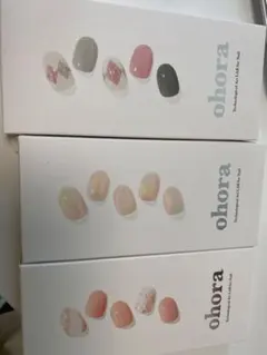 ohora ネイルシール ピンクまとめ売り