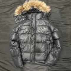 RUSS・K ファー付きダウンジャケット　ロゴ入り　y2k お兄系 山下智久着用