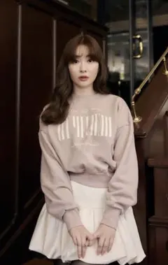 Her lip to Cherish Oversized Sweatshirtのサムネイル