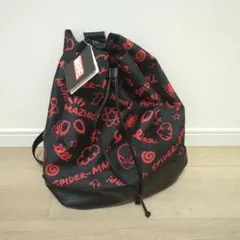 ラウンドワン限定 スパイダーマン プラチナムザッカ巾着リュック MARVEL
