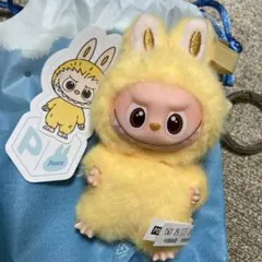 モ*ま様 ラブブ　labubu イニシャル　P