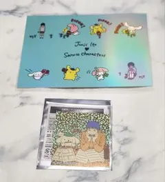 伊藤潤二さん×サンリオキャラクターズ：ホログラムステッカー・特典ポストカード