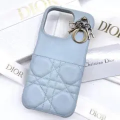 クリスチャンディオール iPhone16 ケース カナージュ ブルー