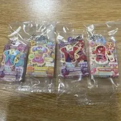だれでもアクリルチャーム2 アイカツ4点 ジュリ まどか あかり ニーナ
