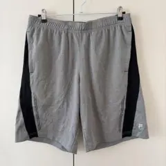 フィラ ライン ハーフパンツ M グレー ポリエステル ランニング 短パンのサムネイル