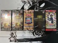 遊戯王 ヒスコレ レアコレ BOX シュリンク付 新品未開封　4ボックス セット 新品未開封】 遊戯王 シュリンク付き 4 ボックス 未開封】 遊戯王 vol