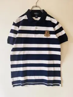 No.6375 POLO ラルフローレン ポロシャツ L 刺繍
