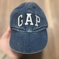 GAP デニムキャップ ダメージ風 サイズ46 ベビー