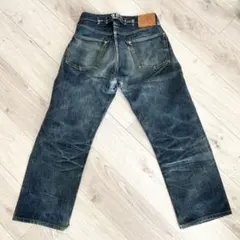 Levi’s 201XX 革パッチ 米国製 バレンシア工場製 W31 赤耳