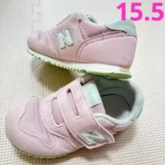 New Balance 15.5㎝ ピンク スニーカー