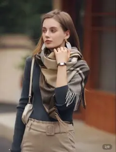SHEIN マフラー チェックのサムネイル