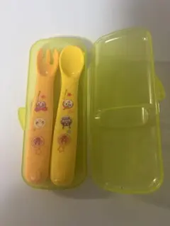 アンパンマン　スプーンフォークセット　離乳食　ノベルティ