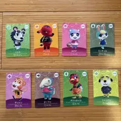 セット　ミッチェル みすず　ことの　パンクス等amiiboカード どうぶつの森