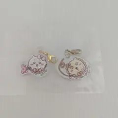 まじかるちいかわ アクリルチャーム キーホルダー ちいかわ & シーサー