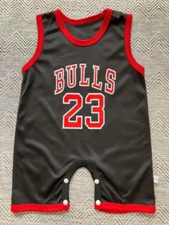 ★新品 ベビー服　マイケル・ジョーダン NBA ブルズ　赤ちゃん　ロンパース