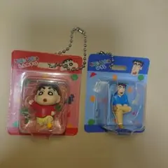 クレヨンしんちゃん ガチャガチャ キーホルダー しんちゃん ひろし