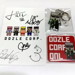 激レア ドズル社 おんりー 初期アクリルキーホルダー 缶バッジ ポストカード