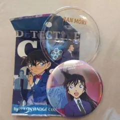 ユニバーサル・スタジオ・ジャパン 名探偵コナン　毛利蘭　缶バッジ