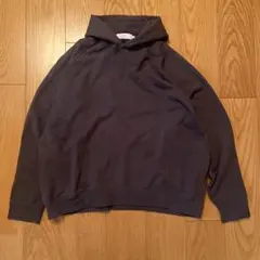 グラフペーパー　ループウィラー　パーカー　2 チャコールグレー　フーディー