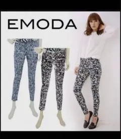 EMODA エモダ 総柄 花柄 パンツのサムネイル