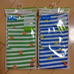 新作【新品未開封】エアリズムリラックスフィットレギンス/7分丈セット　１００　Ｂ