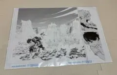 轟焦凍 ヒロアカ原画展 デジタル原稿プリント