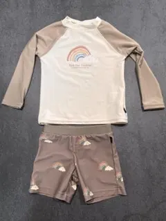 テータテート　ラッシュガード・ショーツセット90サイズ