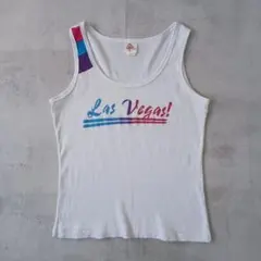 T*H様 90sUSA製　LAS VEGAS　スーベニア　タンクトップ　シングルのサムネイル