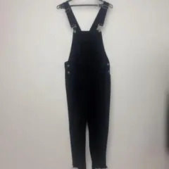 ブラック オーバーオール