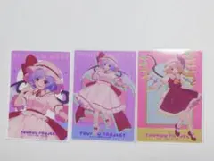 東方Project クリアカード　レミリア、フランドール