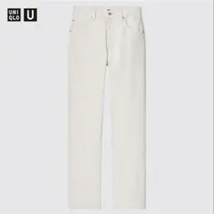 UNIQLO レギュラーフィットストレートハイライズジーンズ