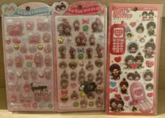 うるちゅるポップシール　平成はっぴーフォン　モンチッチ