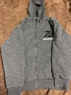 BALL パーカー 黒 長袖 ジップ XL