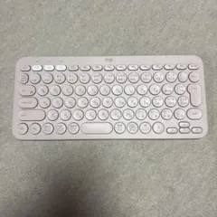 logi ワイヤレスキーボード 日本語配列 ピンク
