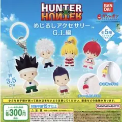 コンプ HUNTER×HUNTER めじるしアクセサリー G.I.編 全５種
