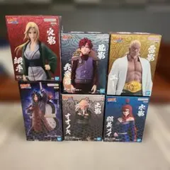 NARUTO疾風伝 GiGO限定マダラ・ナルト&五影 集結フィギュア7体 - メルカリ