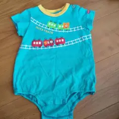 ホットビスケッツ 80 半袖ロンパース