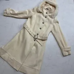 COMME CA ISM コムサイズム コート クリーム