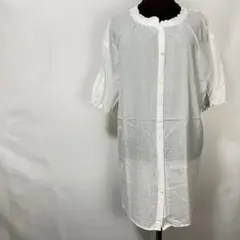 タグ付 samansa mos2 前後2wayトップス チュニック 袖フリル