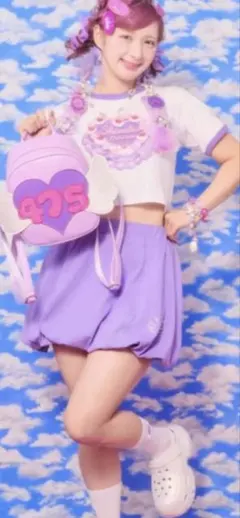 新品【475】しなこコラボバルーンスカート　WEGO